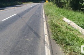 Veículo despenca em barranco após fugir da polícia na BR-282
