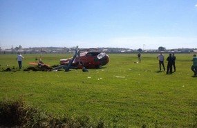 NOTA OFICIAL: Acidente com o helicóptero dos Bombeiros