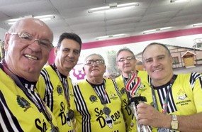 Bolão de Herval d´Oeste conquista o segundo lugar nos Jasti