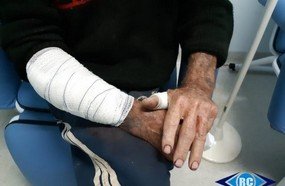 Idoso é agredido durante tentativa de assalto