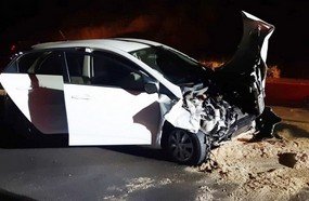 Condutora fica ferida após colisão entre veículos em Tangará