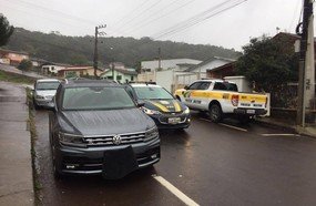 Recuperado em Concórdia veículo tomado em assalto no RS