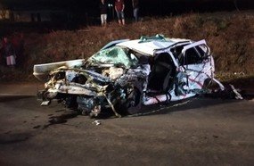 Motorista morre em colisão entre veículos na BR-282