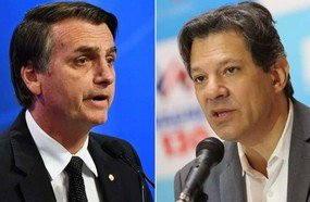 Pesquisa Datafolha, votos válidos: Bolsonaro 56%; Haddad 44%