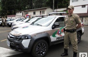 Segurança Pública entrega novas viaturas para a Polícia Militar
