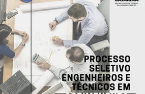 Estado abre processo seletivo para contratar engenheiros e técnicos