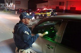 PRF flagra 363 motoristas embriagados no final de semana