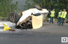 Motorista morre em colisão frontal com carreta na BR-153