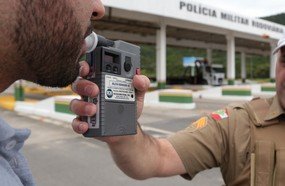 Flagrantes de embriaguez aumentam nas rodovias estaduais