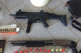 Polícia recupera armas e munições furtadas do Destacamento da PM