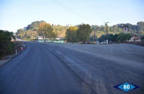 Pavimentação entre Ouro e Jaborá, está praticamente pronta
