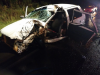 Idoso morre em colisão entre carro e caminhão na BR-282