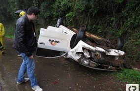 Mais um acidente na BR-282 em Joaçaba