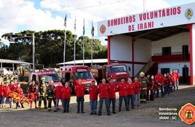 Seja um bombeiro voluntário: inscrições abertas em Irani