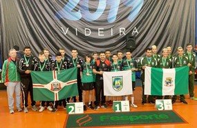 Tênis de Mesa de Joaçaba conquista o hexacampeonato na OLESC