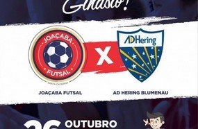 Joaçaba Futsal enfrenta o Blumenau em casa nesta quarta