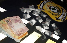Motorista é preso com 59 gramas de cocaína em Joaçaba