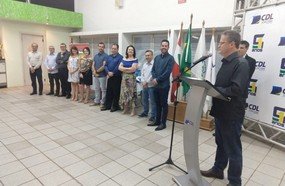 Eleita a nova diretoria da Câmara de Dirigentes Lojistas de Joaçaba