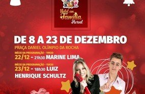 Natal em Família Herval 2018 conta com diversas atrações