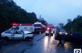 Morre adolescente envolvido no segundo acidente na BR-282 em Joaçaba