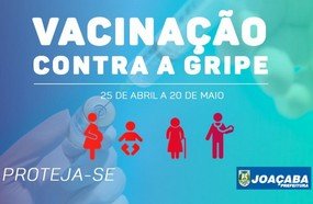 Meta de Joaçaba é vacinar sete mil pessoas contra a gripe