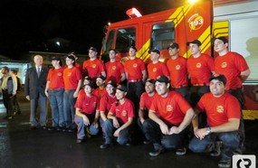 11º Batalhão forma Bombeiros Comunitários em Joaçaba