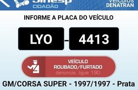 Morador tem veículo furtado no centro de Catanduvas