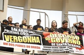 Policiais prometem lotar Alesc nesta quinta-feira na Audiência Pública