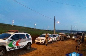 Polícia cumpre reintegração de posse em fazenda invadida