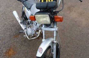 PRF prende foragido com motocicleta adulterada em Campos Novos