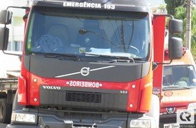 Bombeiros atendem princípio de incêndio em supermercado de Ipira