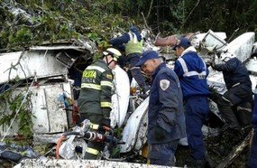 Ação pede reparação para vítimas do acidente aéreo da Chapecoense