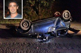 Jovem morre após capotar veículo em Campos Novos