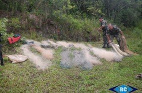 PM Ambiental flagra pesca ilegal no Lago da Usina Hidrelétrica