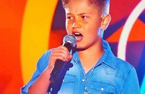 Menino de Capinzal é aprovado no The Voice Kids
