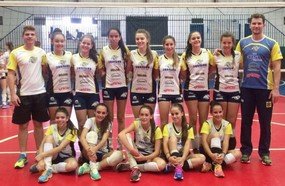 Equipe infantil da AJOV conquista quarto lugar em etapa estadual