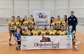 Equipe infantil da AJOV é campeã da 2ª etapa da Liga Meio Oeste