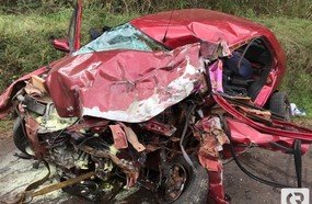 Morre segunda vítima do acidente com três veículos em Joaçaba