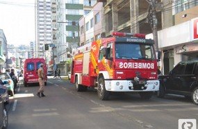 Estudante esquece vidro com mel no fogo e quase provoca um incêndio no centro de Joaçaba