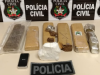 Dupla que retorna com drogas do litoral é presa pela DIC em Joaçaba