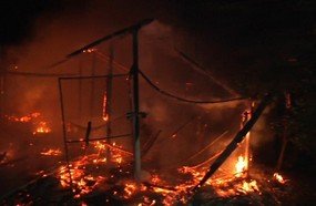 Bombeiros controlam incêndio em aviário no interior de Lacerdópolis