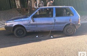 Motorista embriagado é preso após tentar fugir com carro capotado