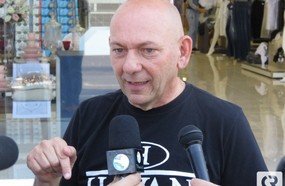 Luciano Hang chega à Joaçaba para inaugurar megaloja da Havan
