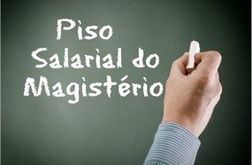 Piso salarial dos professores terá aumento de 6,81%
