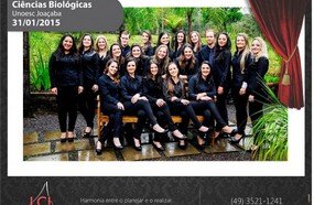Sábado tem formatura de Ciências Biológicas na Unoesc