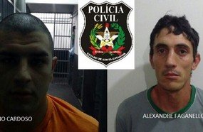 Polícia Civil de Água Doce cumpre dois mandados de prisão