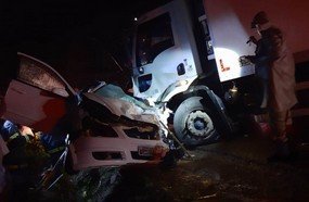 Colisão provoca morte de duas pessoas em Ponte Serrada