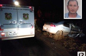 Motorista morre após colidir contra carreta em Treze Tílias