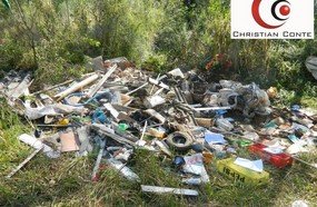 Moradores denunciam lixo a céu aberto em Erval Velho