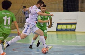 Joaçaba Futsal vence amistoso contra o Concórdia